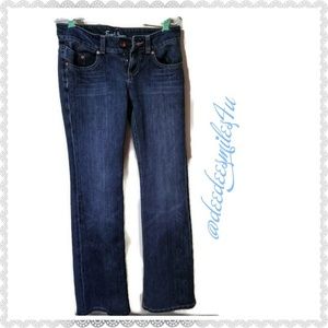 Earl Jeans Regal Dark Blue Antique Flare Size 27x34